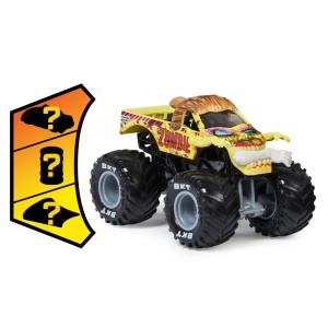 MONSTER JAM MASINUTA METALICA ZOMBIE SCARA 1 LA 64 - Img 2