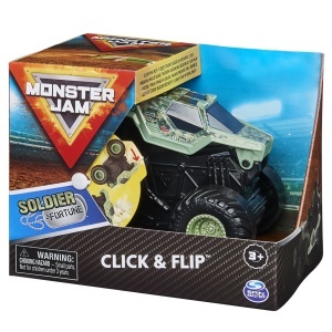 MONSTER JAM SOLDIER FORTUNE SERIA CLICK FLIP SCARA 1 LA 43 - Img 4