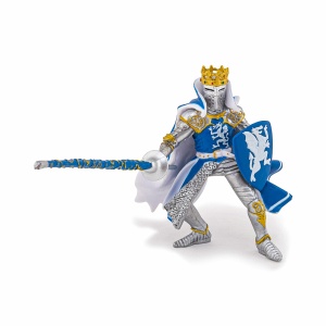 PAPO FIGURINA REGE CU BLAZON DRAGON albastru - Img 2