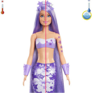 Papusa Barbie Color Reveal - Barbie, Sirenele curcubeu - Img 4