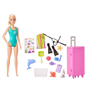 Papusa Barbie You Can Be Anything, Biologist Marin - Img 2