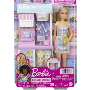 Papusa Barbie You Can Be Anything, Magazinul de Inghetata