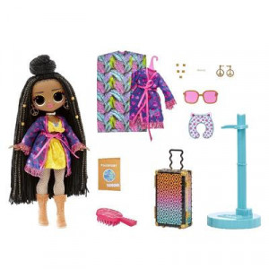 Papusa LOL Surprise OMG Travel Doll, Sunset - Img 3