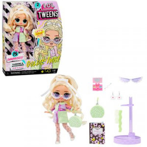Papusa LOL Surprise Tweens Doll Goldie Twist, 15 surprize - Img 2