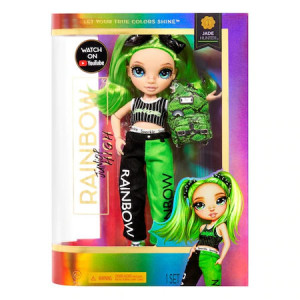 Papusa Rainbow High, Junior High Jade Hunter