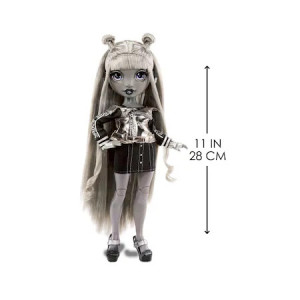 Papusa Rainbow High Shadow High Doll, Luna Madison - Img 4