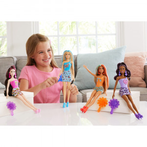 Papusa surpriza Barbie, Color Reveal Rainbow, 6 surprize - Img 6