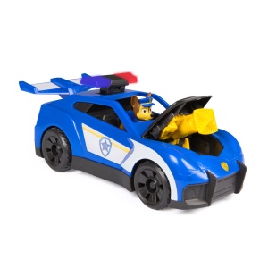 PATRULA CATELUSILOR CAUTA SI SALVEAZA SET MASINUTA DE SALVARE CU LUMINI SI SUNETE CRUISER SI FIGURINA CHASE - Img 8