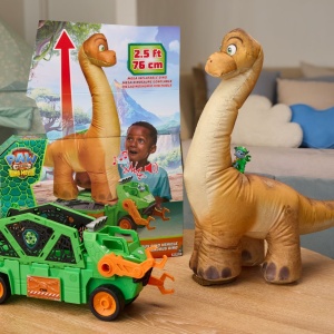 PATRULA CATELUSILOR FILMUL CU DINOZAURI VEHICUL MEGASAURUS DINO 76CM - Img 3