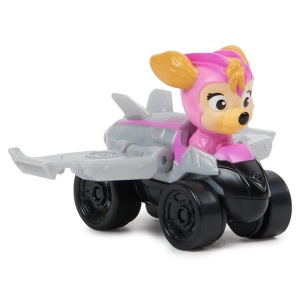 PATRULA CATELUSILOR PUP SQUAD RACERS VEHICUL METALIC SKYE SCARA 1:55 - Img 4
