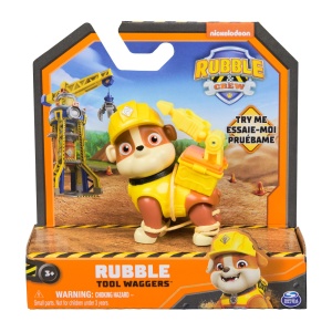 PATRULA CATELUSILOR RUBBLE AND CREW FIGURINA RUBBLE 5CM - Img 1