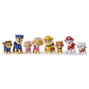 PATRULA CATELUSILOR SET 8 FIGURINE SERIA PISICUTELE NAZDRAVANE - Img 2