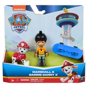 PATRULA CATELUSILOR SET FIGURINE EROI DE SALVARE MARSHALL SI DARING DANNY X - Img 1