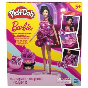 PLAY DOH BARBIE SET CREATII VESTIMENTARE PIETRE PRETIOASE SI PANGLICI