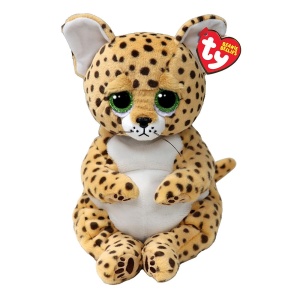 PLUS TY 24CM BEANIE BELLIES LEOPARDUL LLOYD