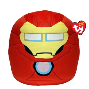 PLUS TY SQUISHY BEANIES MARVEL IRON MAN 30CM