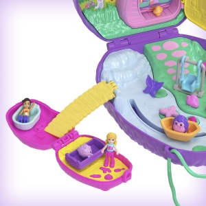 POLLY POCKET SET GENTUTA ARICIUL MAMA SI PUIUL - Img 8