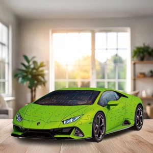 PUZZLE 3D ICONICS LAMBORGHINI HURACAN EVO VERDE - Img 3