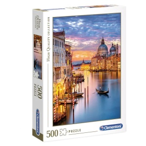 Puzzle Clementoni – Lighting Venice, 500 piese