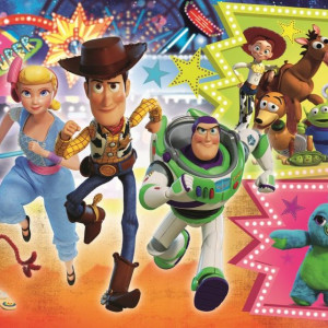 Puzzle Maxi Trefl, Toy Story 4, Aventura jucariilor, 24 piese - Img 2