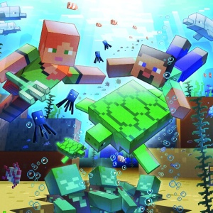 PUZZLE MINECRAFT MOSAIC 1000 - Img 2