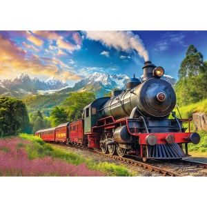 PUZZLE TREFL 1000 CALATORIE CU TRENUL - Img 2
