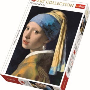 PUZZLE TREFL 1000 FATA CU CERCEL CU PERLA