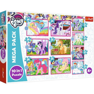 Puzzle Trefl 10in1 My Little Pony - Poneii Uimitori 329 piese
