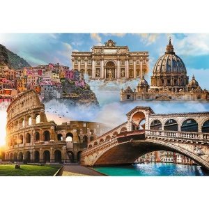 PUZZLE TREFL 1500 LOCURI FAVORITE DIN ITALIA - Img 3