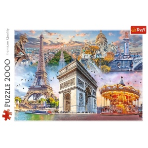 PUZZLE TREFL 2000 WEEKEND IN PARIS - Img 3