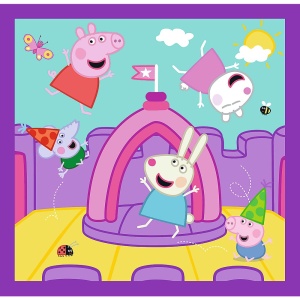 PUZZLE TREFL 3IN1 OBICEIURILE LUI PEPPA PIG - Img 4