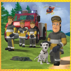 PUZZLE TREFL 3IN1 POMPIERUL SAM - Img 3