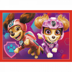 Puzzle Trefl 4in1,Paw Patrol in oras - Img 2