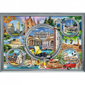 Puzzle Trefl, City break in Italia, 1000 piese - Img 2