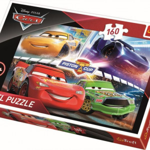 Puzzle Trefl, Disney Cars, Cursa castigatoare, 160 piese - Img 3