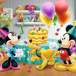 Puzzle Trefl, Disney Mickey Mouse, Tortul aniversar, 30 piese - Img 2