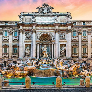Puzzle Trefl, Fontanna Di Trevi Roma, 500 piese - Img 2