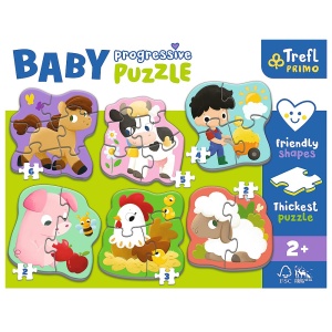 PUZZLE TREFL PRIMO BABY PROGRESSIVE FERMA - Img 2