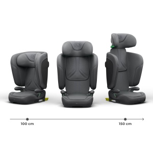 SCAUN AUTO KINDERKRAFT UNITY2 100-150 CM, GREY - Img 5