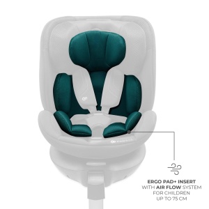 SCAUN AUTO KINDERKRAFT XRIDER 2 I-SIZE 40-150 CM GREEN - Img 9