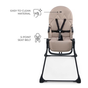 SCAUN DE MASA KINDERKRAFT BINCI, BEIGE - Img 2