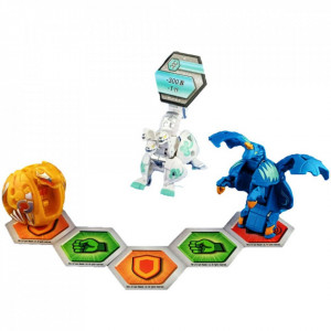 Set 3 Figurine Bakugan Evolutions Starter Pack - Howlkor Ultra, Neo Pegatrix si Trox - Img 3