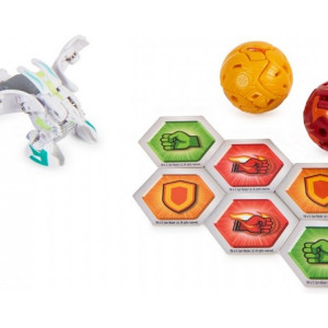 Set 3 Figurine Bakugan Legends Starter Pack - Sairus Ultra, Auxillataur si Cycloid - Img 2