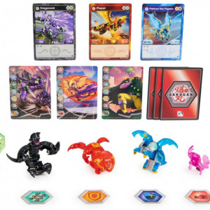 Set 4 Figurine Bakugan Evolutions Battle Strike Pack, Neo Pegatrix si Sky Horse - Img 3