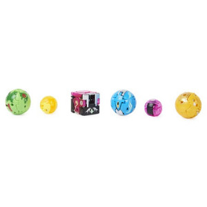 Set 4 Figurine Bakugan Evolutions Battle Strike Pack, Nillious si Titan King - Img 5