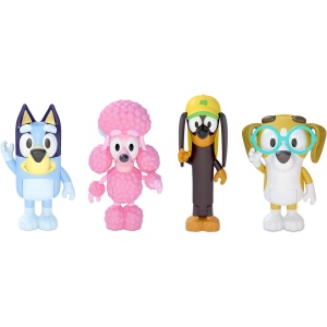 SET 4 FIGURINE BLUEY - Img 4