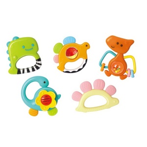 SET 5 ZORNAITORI DINOZAURI MULTICOLORI - Img 2