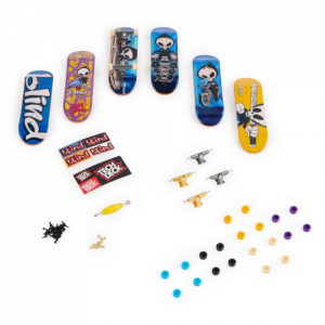 Set 6 mini placi skateboard, Tech Deck, Bonus Pack, Blind - Img 2