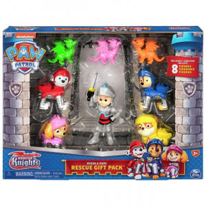Set 8 Figurine Paw Patrol Rescue Knights Figure Gift Pack - Img 4
