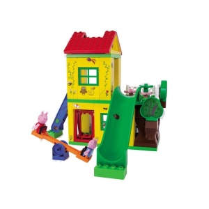 Big Bloxx Peppa Pig – casă de joacă colorată pentru copii 18+ luni
